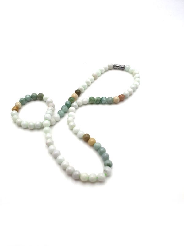Jade Necklace 90 Jade Beads 5