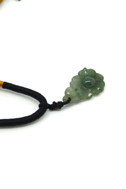 Jade pendant Flower 4