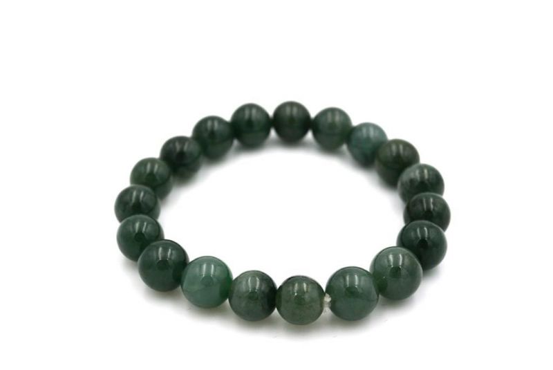 Jade Perlenarmbänder 19 Perlen Kaiser grün 3