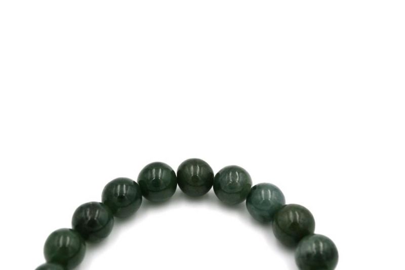 Jade Perlenarmbänder 19 Perlen Kaiser grün 4