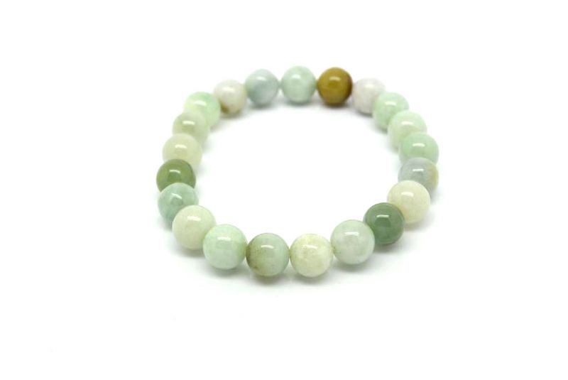Jade Perlenarmbänder 21 Perlen 4