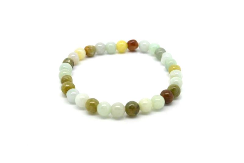 Jade Perlenarmbänder 30 Perlen 3