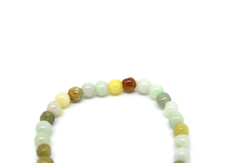 Jade Perlenarmbänder 30 Perlen 4