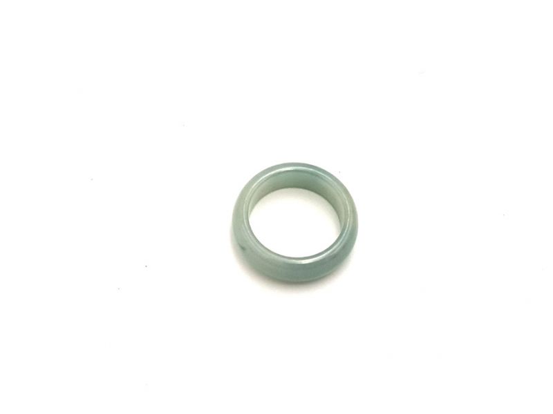 Jade Ring Durchscheinend Grün - Größe 18,5 3