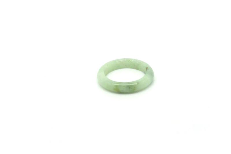 Jade Ring Hellgrün Größe 16,5 2
