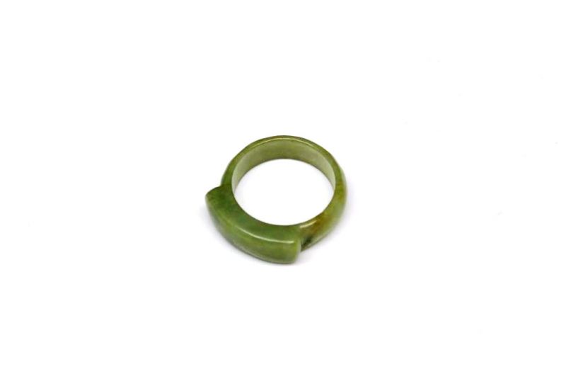Jade Ring Kaiser grün Größe 18,5 2