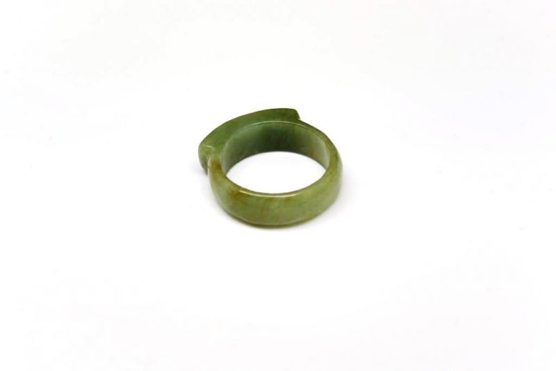Jade Ring Kaiser grün Größe 18,5 3