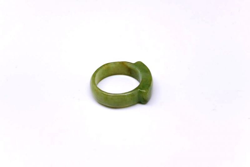 Jade Ring Kaiser grün Größe 18,5 4