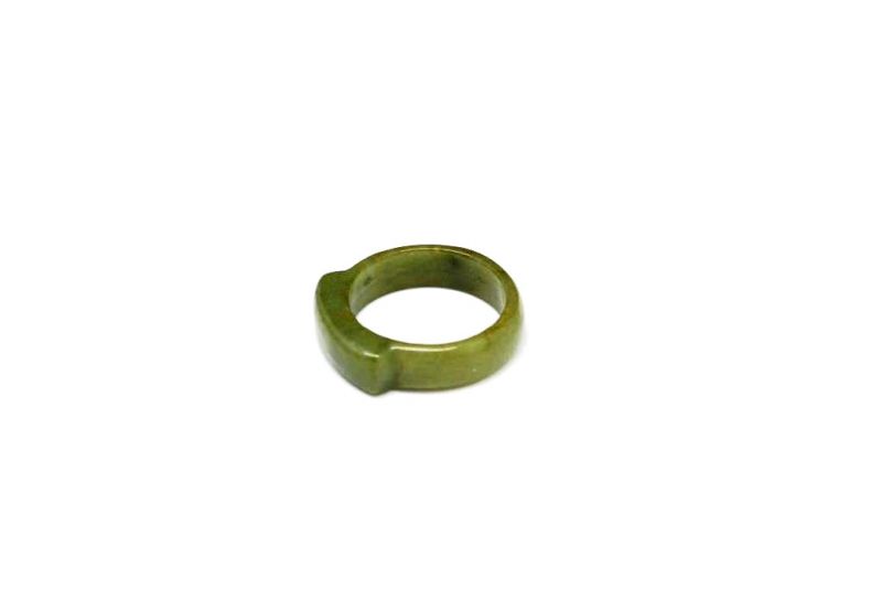 Jade Ring Kaiser grün Größe 19 2