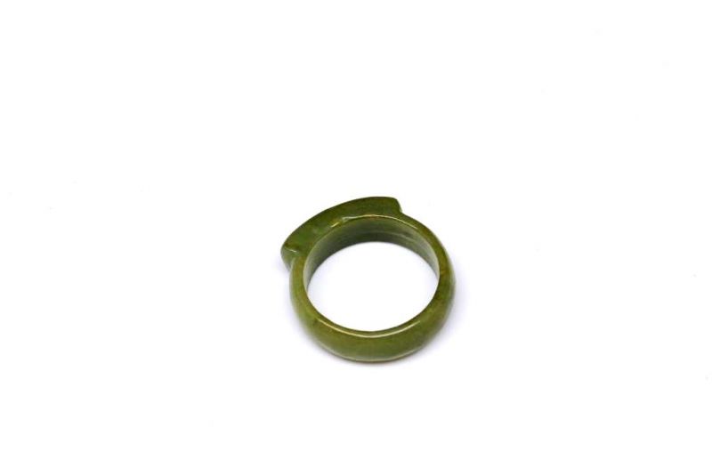 Jade Ring Kaiser grün Größe 19 3