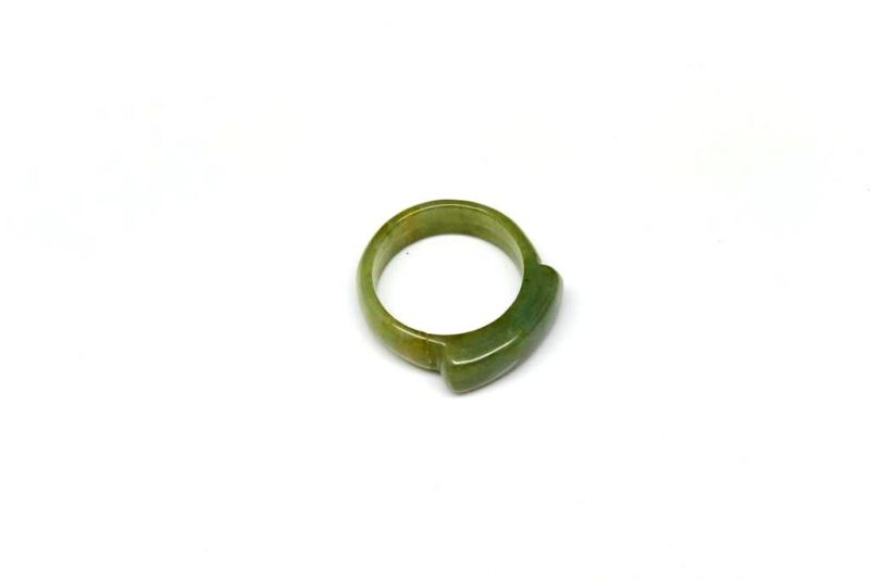 Jade Ring Kaiser grün Größe 19,5 3