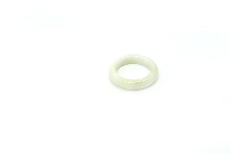 Jade Ring Weißer Größe 16,5 3