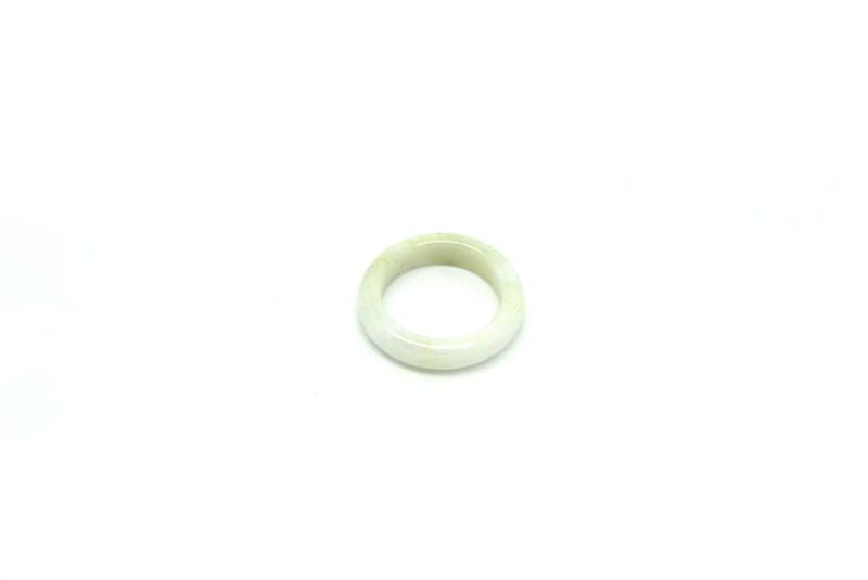 Jade Ring Weißer Größe 16,5 4