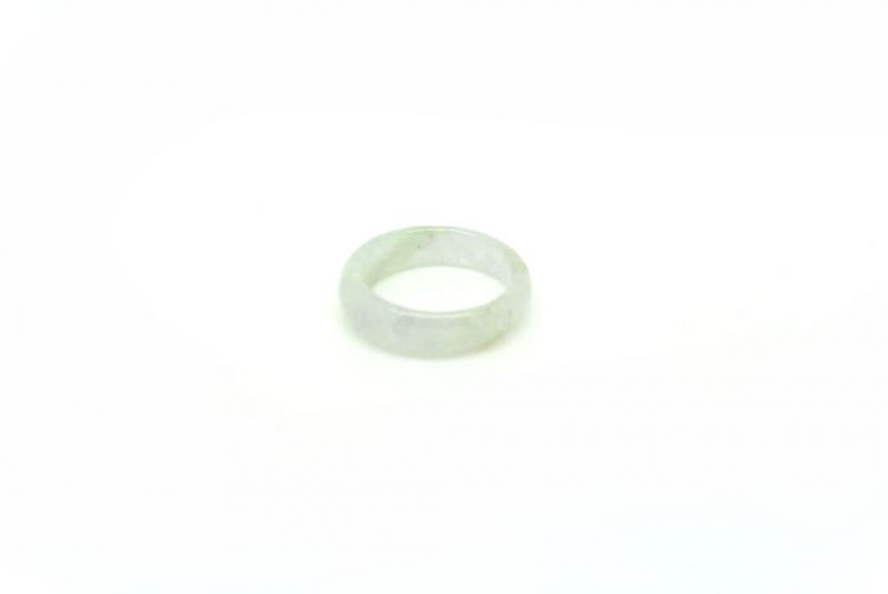 Jade Ring Weißer - Größe 17,25 2