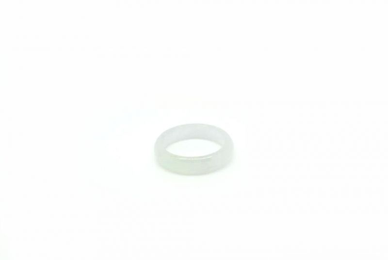 Jade Ring Weißer - Größe 20,25 2