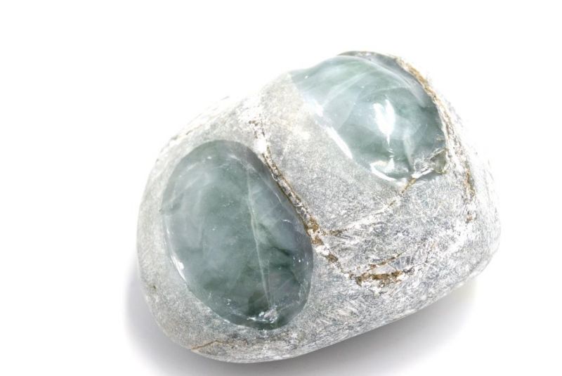 Jade Rough Stone - Jadeite Type A - 5 4