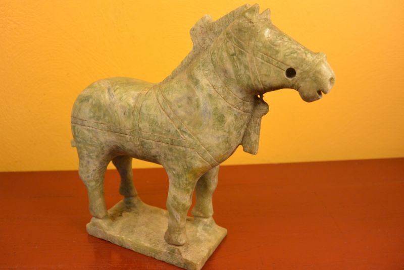 Jade Satue Chinesische Pferde 1 2