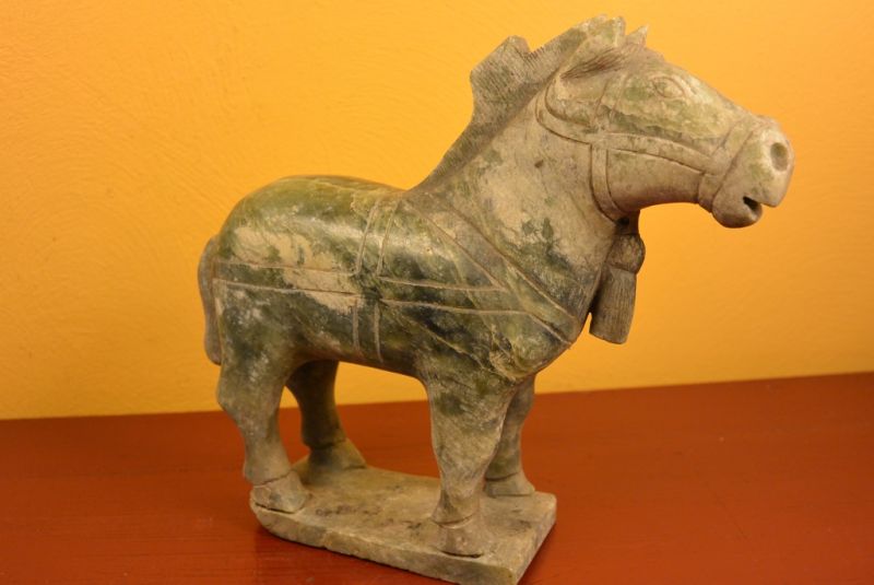 Jade Satue Chinesische Pferde 7 3