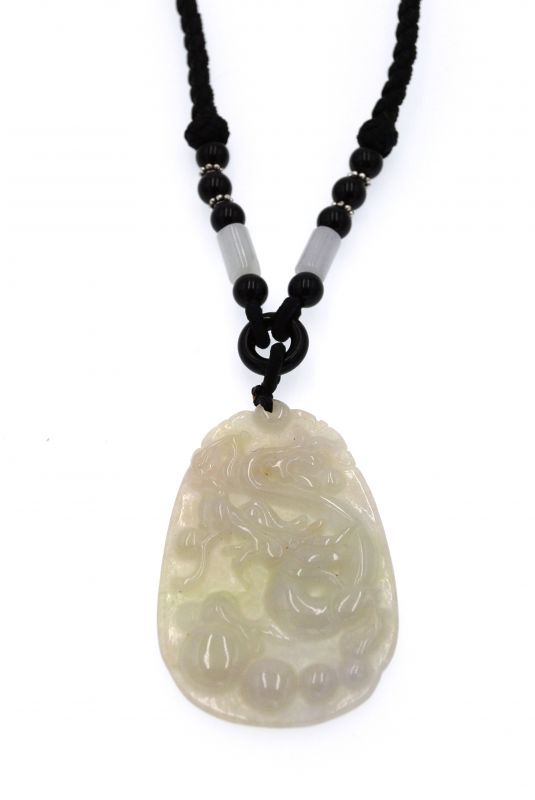 Jade Signo zodiacal - Dragón - Blanco Transparente 1