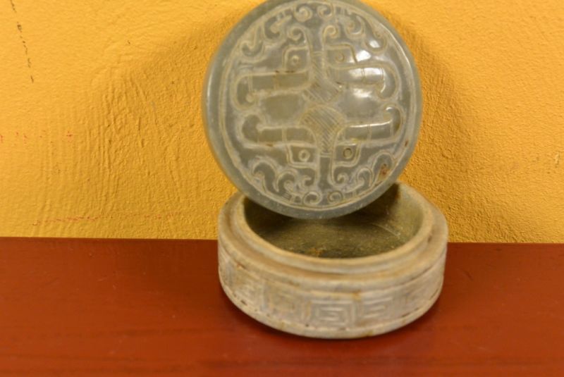 Jade stein Klasse A Kleine Box 7 5