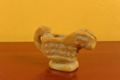 Jade stein kleine Vase 2