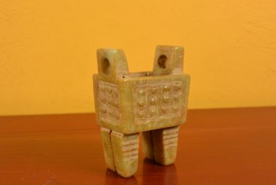 Jade stein kleine Vase 4