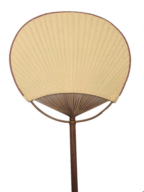 Japanese Hand Fan - Uchiwa - Wood and Paper - Round 2