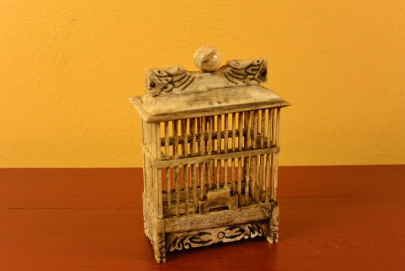 Jaula China de Hueso para Grillos Dragón 1