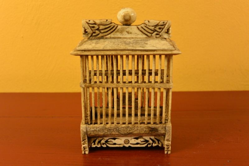 Jaula China de Hueso para Grillos Dragón 3