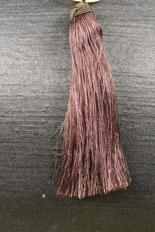 Haga clic en la imagen para ampliar Joya de Creación Ethnica Jade y Seda marrón 5