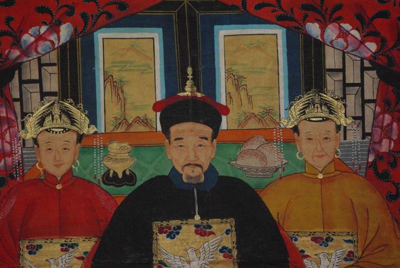 Kaiser von China, unsere Ahnen Porträts von Kaisern und Würdenträgern 3