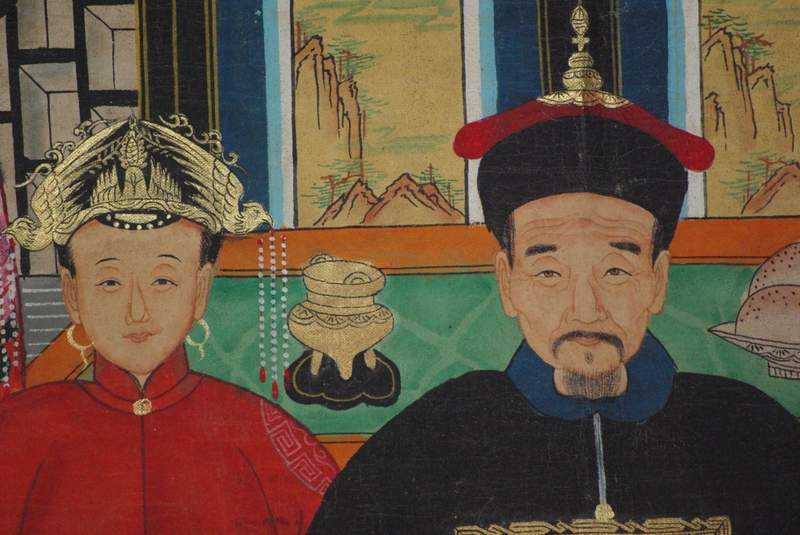 Kaiser von China, unsere Ahnen Porträts von Kaisern und Würdenträgern 5