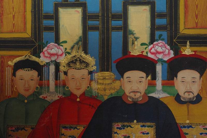 Kaiser von China, unsere Ahnen Porträts von Kaisern und Würdenträgern 3