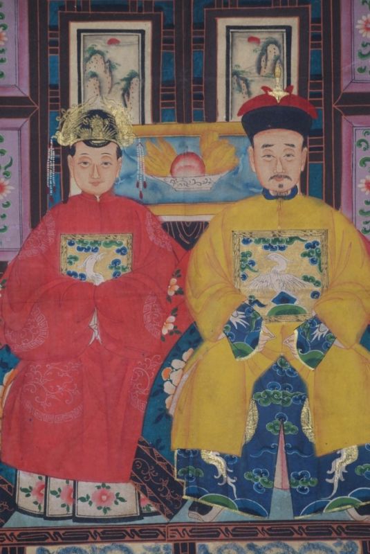 Kaisern und Würdenträgern 02 Personen Qing Dynastie 2