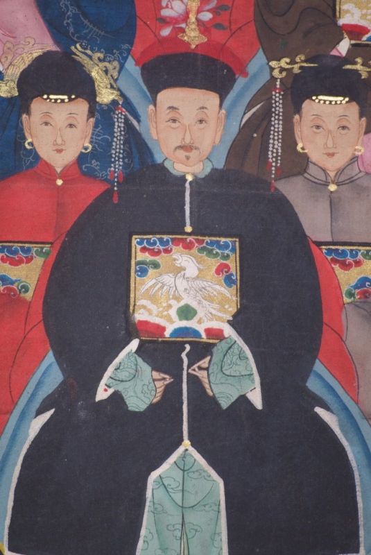 Kaisern und Würdenträgern 9 Personen Qing Dynastie 5