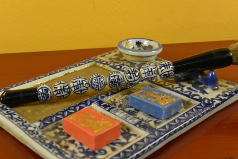 Kalligraphie Set Chinesische Dekoration 2