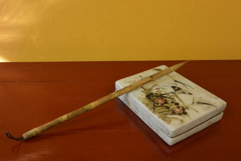 Kalligraphie Set Porzellan ögel 4