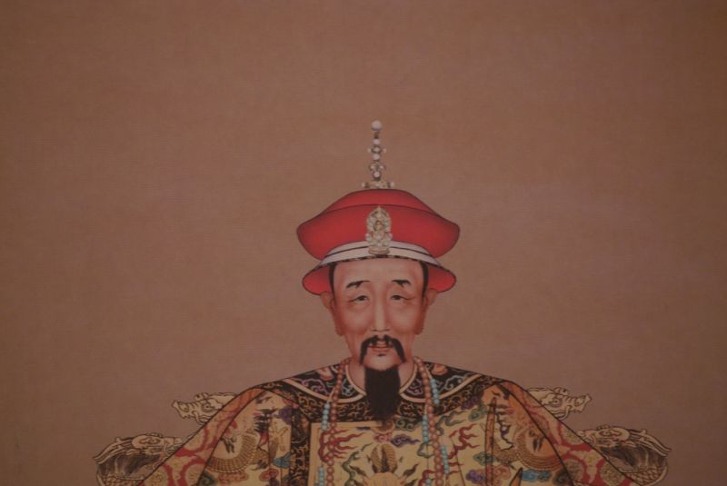 Kangxi emperador y Gao Xiao Ci emperatriz 3