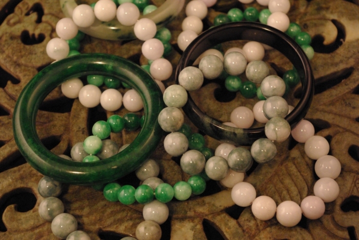 bracelets en jade