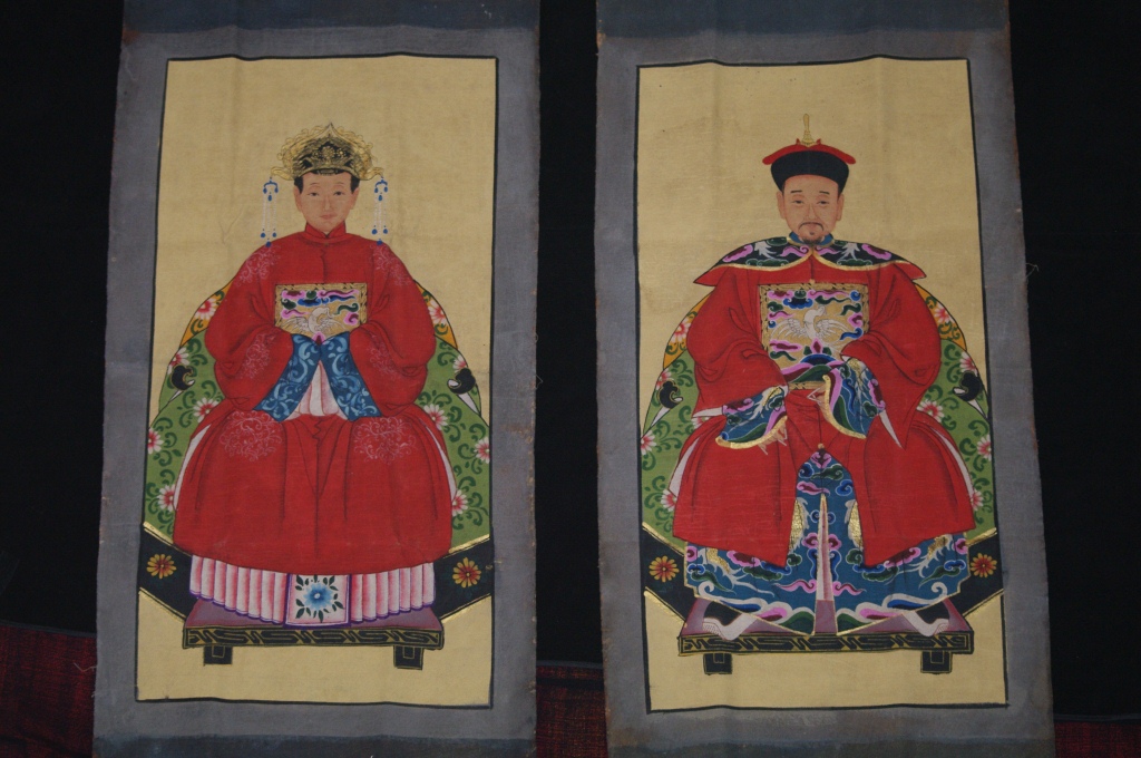 Les portraits d’ancêtres chinois - Mandarins de Chine