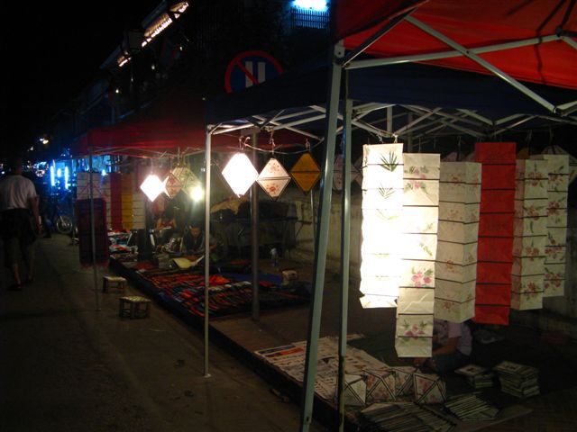 Le marché de nuit de Luang Prabang