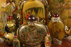 Tabatières en Verre