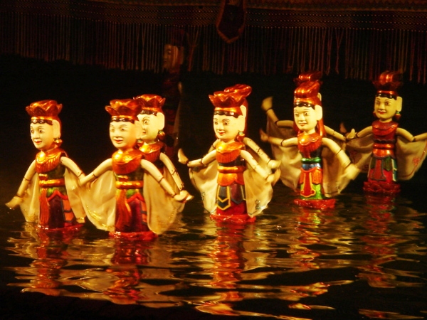 Marionnettes sur l'eau Chine