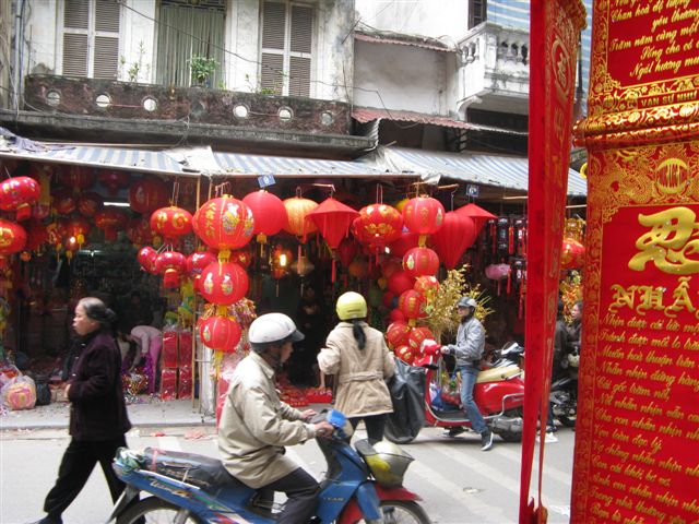 Marché Chinois au Laos