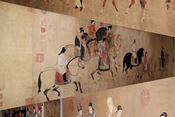 Peintures Chinoises très longues Scènes (Longueur plus de 4m)