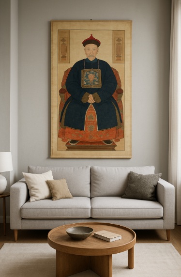 art chinois - ancetre chinois