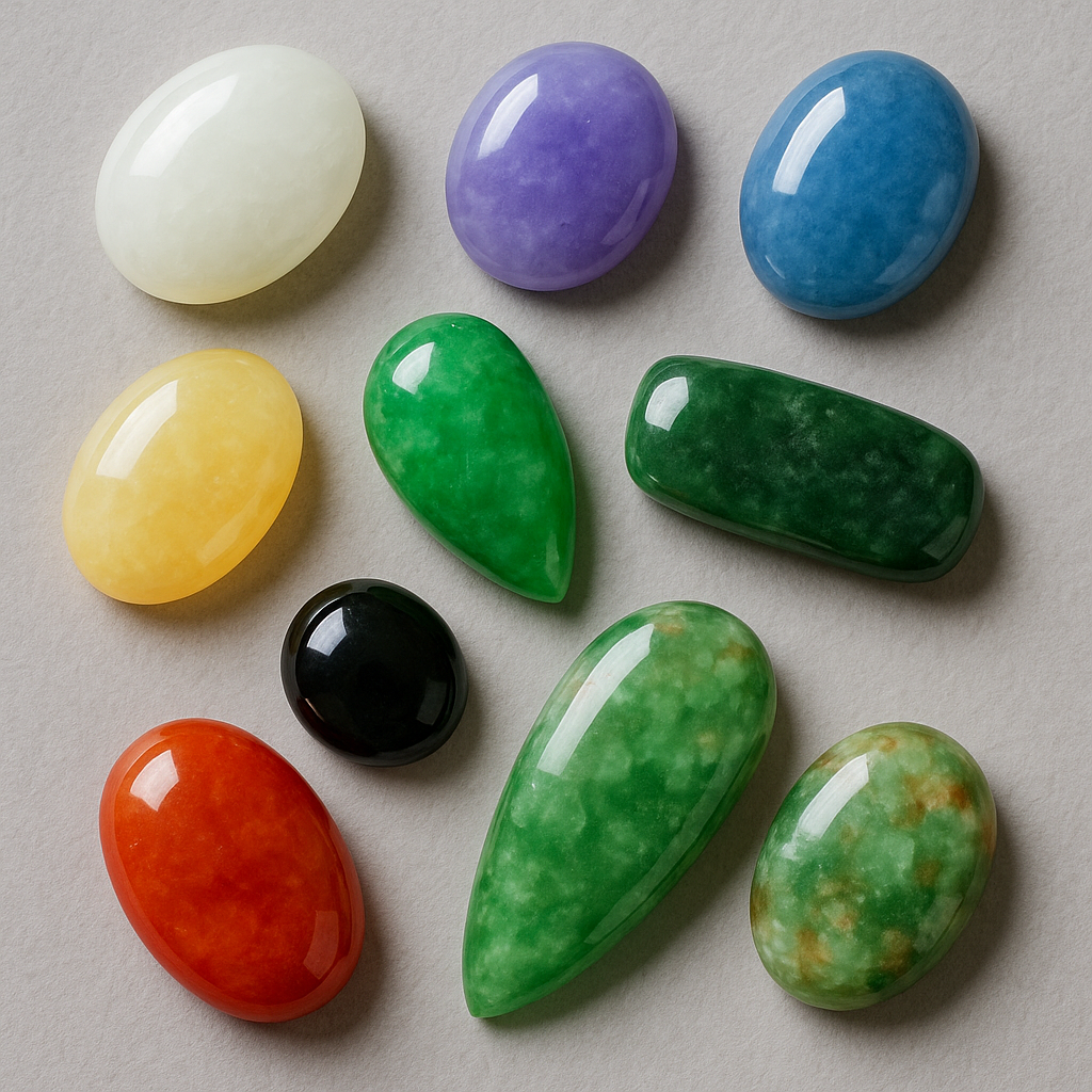 couleurs du jade multicolor