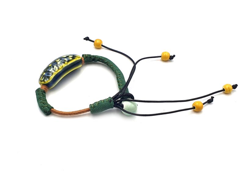 Keramik Schmuck Paradise Kollektion Armband Grün 3