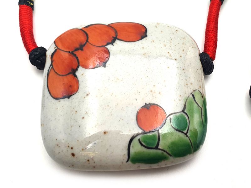 Keramikschmuck Kaiser von Japan Kollektion - Keramikkette - Kirschblüten 2 4