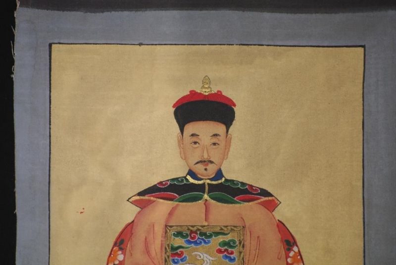 Kleine Ahnenpaare und Kaiser Chinesische Malerei Rosa 3